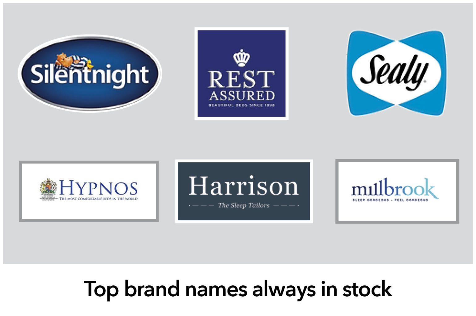 Top bed brands at Bournemouth bedding centre