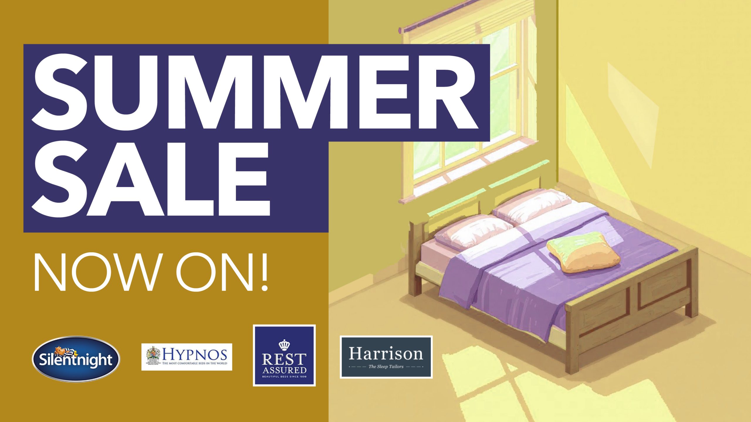 Summer Sale 2026 at Bournemouth Bedding Centre