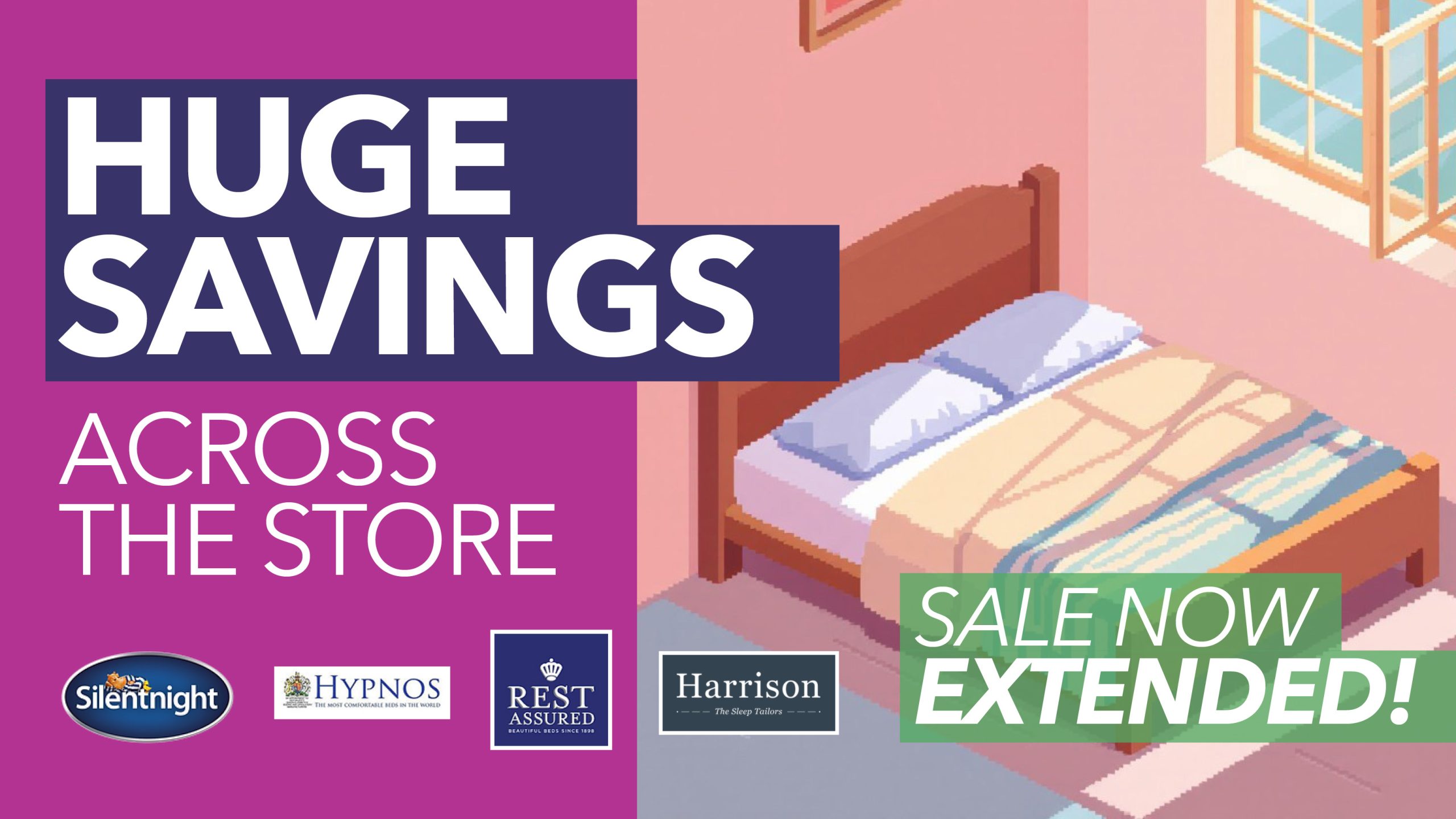 Summer Sale Extended 2026 at Bournemouth Bedding Centre